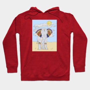 Elephants are awesome creatures Hoodie